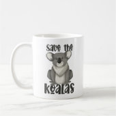 Rett der Koalas-Tasse Kaffeetasse (Links)