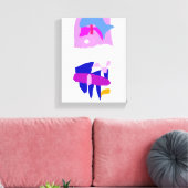 Rett der Kunst Leinwanddruck (Insitu (Wohnzimmer))