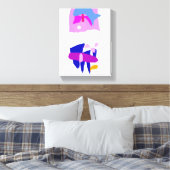 Rett der Kunst Leinwanddruck (Insitu (Schlafzimmer))