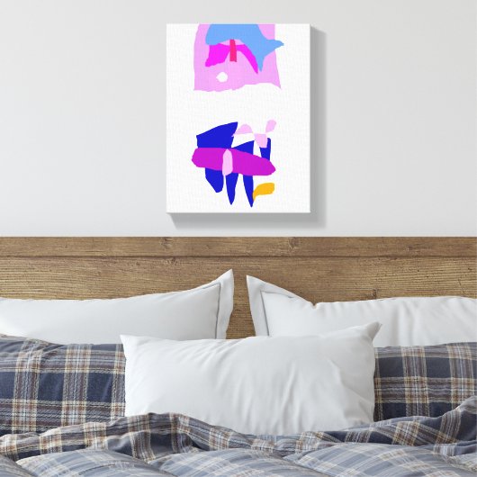 Rett der Kunst Leinwanddruck (Insitu (Schlafzimmer))