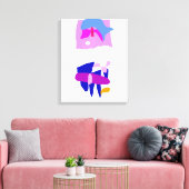 Rett der Kunst Leinwanddruck (Insitu (Wohnzimmer))