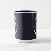 Rett der kurven Einhörner Zweifarbige Tasse (Mittel)