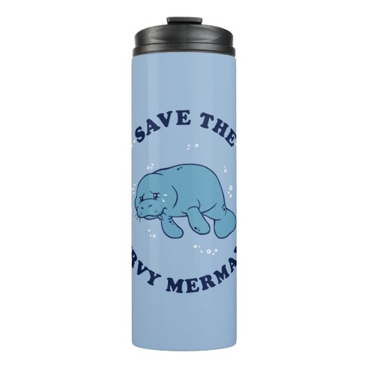 Rett der kurven Mermaids Thermosbecher (Vorderseite)