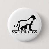 Rett der Löwen Button (Vorderseite)