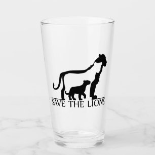 Rett der Löwen Glas