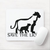 Rett der Löwen Mousepad (Mit Mouse)