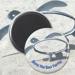 Rett der Meeresschildkröte Magnet