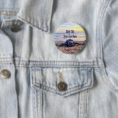 Rett der Meeresschildkröten Button (Beispiel)