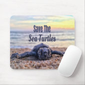 Rett der Meeresschildkröten Mousepad (Mit Mouse)