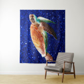 Rett der Meeresschildkröten Wandteppich (Beispiel)