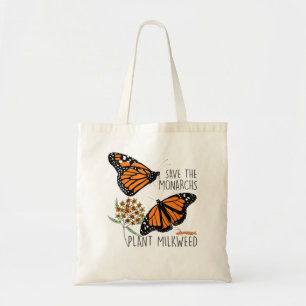 Rett der Monarchen Pflanze ein wenig Milkweed Butt Tragetasche