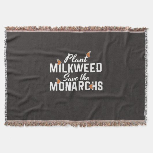 Rett der Monarchen-Schmetterling Decke (Vorderseite)