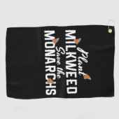 Rett der Monarchen-Schmetterling Golfhandtuch (Horizontal)