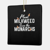 Rett der Monarchen-Schmetterling Keramikornament (Links)