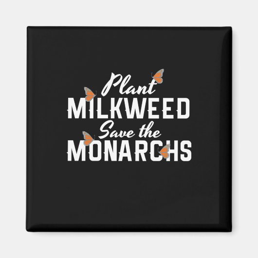 Rett der Monarchen-Schmetterling Magnet (Vorne)