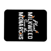 Rett der Monarchen-Schmetterling Magnet (Horizontal)
