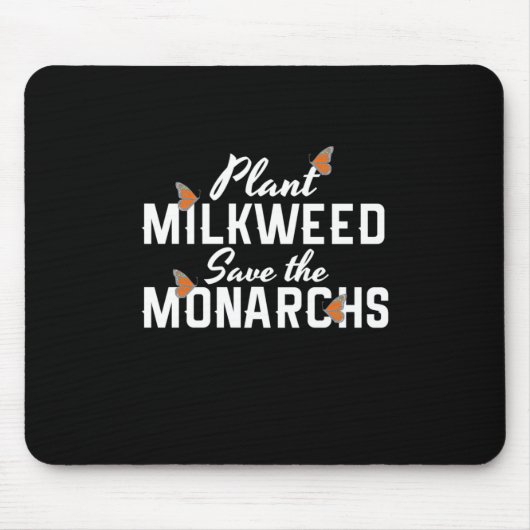 Rett der Monarchen-Schmetterling Mousepad (Vorne)