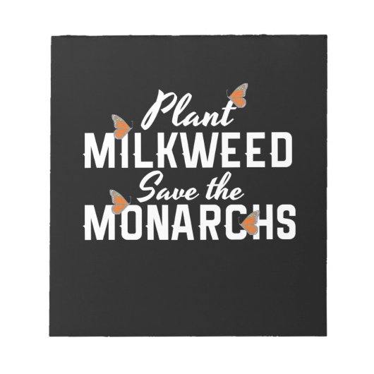 Rett der Monarchen-Schmetterling Notizblock (Vorderseite)