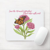 Rett der Monarchschmetterlinge Mousepad (Mit Mouse)