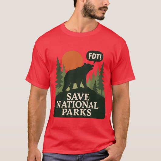 Rett der Nationalparks FDT T-Shirt (Vorderseite)