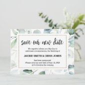 Rett der Neuankündigung Einladung (Stehend Vorderseite)