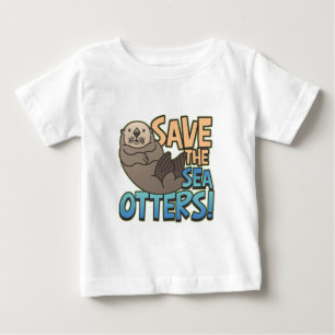Rett der Otter Baby T-shirt