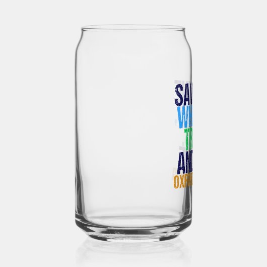 Rett der Oxford Comma Funny Grammar Dosenglas (Rechts)