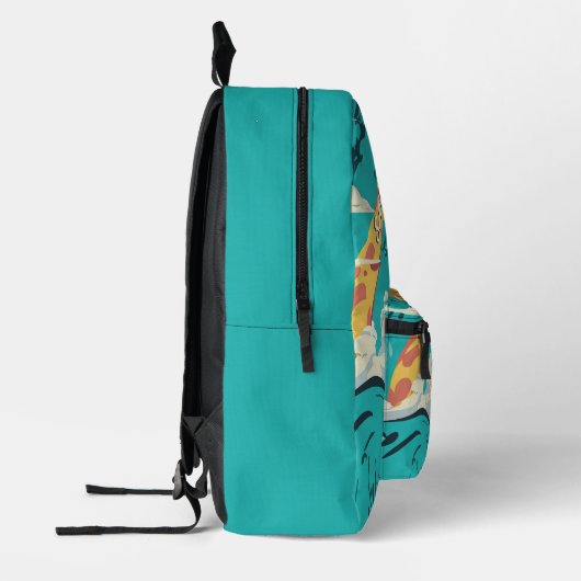 Rett der Ozeane Bedruckter Rucksack (Links)