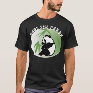Rett der Panda Environmental Postage Briefmarke T-Shirt
