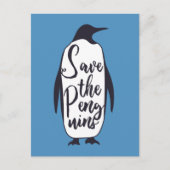 Rett der Pinguine Postkarte (Vorderseite)