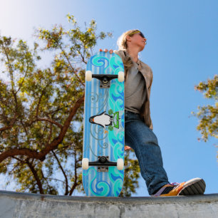 Rett der Pinguine Skateboard