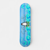 Rett der Pinguine Skateboard (Vorne)