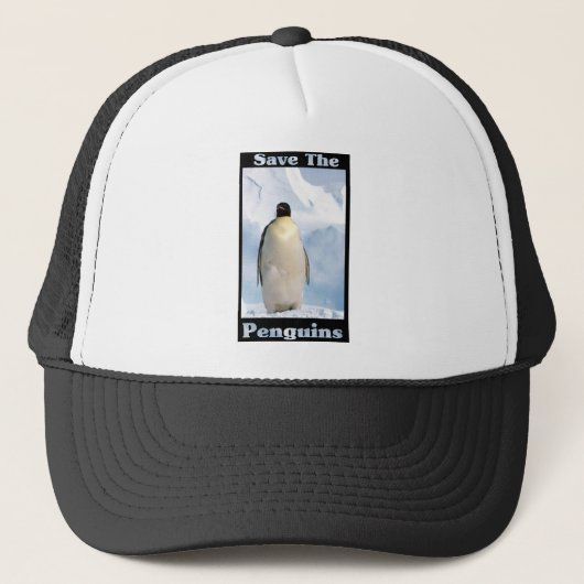 Rett der Pinguine Truckerkappe (Vorderseite)