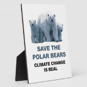 Rett der Polarbären Fotoplatte (Seite)