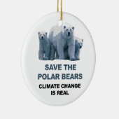 Rett der Polarbären Keramikornament (Rechts)