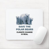 Rett der Polarbären Mousepad (Mit Mouse)
