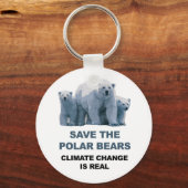 Rett der Polarbären Schlüsselanhänger (Vorderseite)