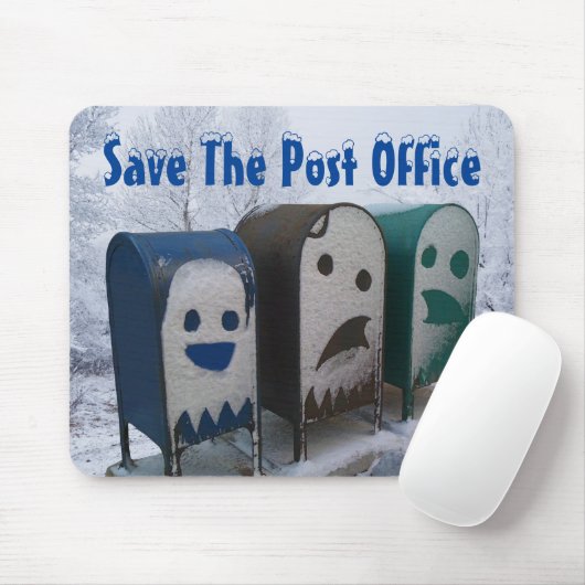 Rett der Post Mousepad (Mit Mouse)
