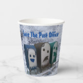 Rett der Post Pappbecher (Vorderseite)