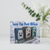 Rett der Post Postkarte (Stehend Vorderseite)