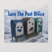 Rett der Post Postkarte (Vorderseite)