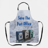 Rett der Post Schürze (Vorderseite)