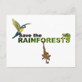 Rett der Regenwälder Postkarte (Vorderseite)