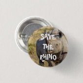 RETT DER RHINO BUTTON (Vorne & Hinten)