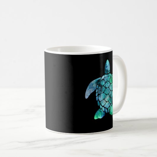 Rett der Schildkröten-Meeresschildkröten Geschenke Kaffeetasse (VorderseiteRechts)
