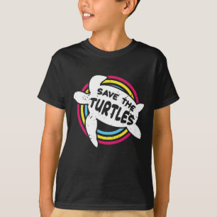 Rett der Schildkröten zur Vermeidung des Klimawan T-Shirt