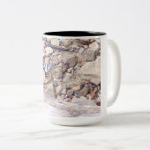 Rett der Schmetterlinge Nord/Süd-Tasse—Nord Zweifarbige Tasse (VorderseiteRechts)