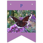 Rett der Schmetterlinge zum Geburtstag Wimpelkette (Dritte Fahne)