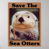 Rett der Sea Otters Poster (Vorne)