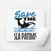 Rett der Sea Pandas Orca Killer Whale Wale Mousepad (Mit Mouse)